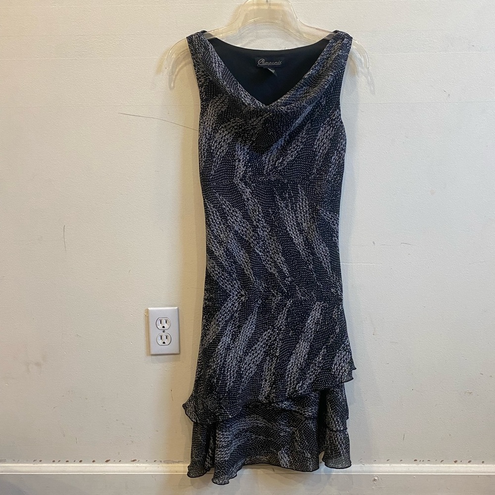 Vintage Cowl Neck Dress, Size 6